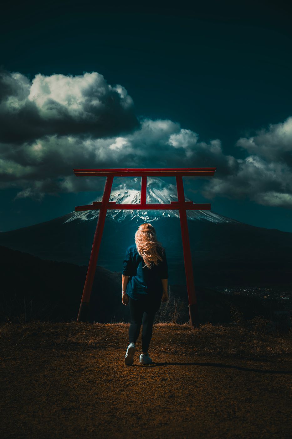 Tenku-no Torii, Fujikawaguchiko, Japan