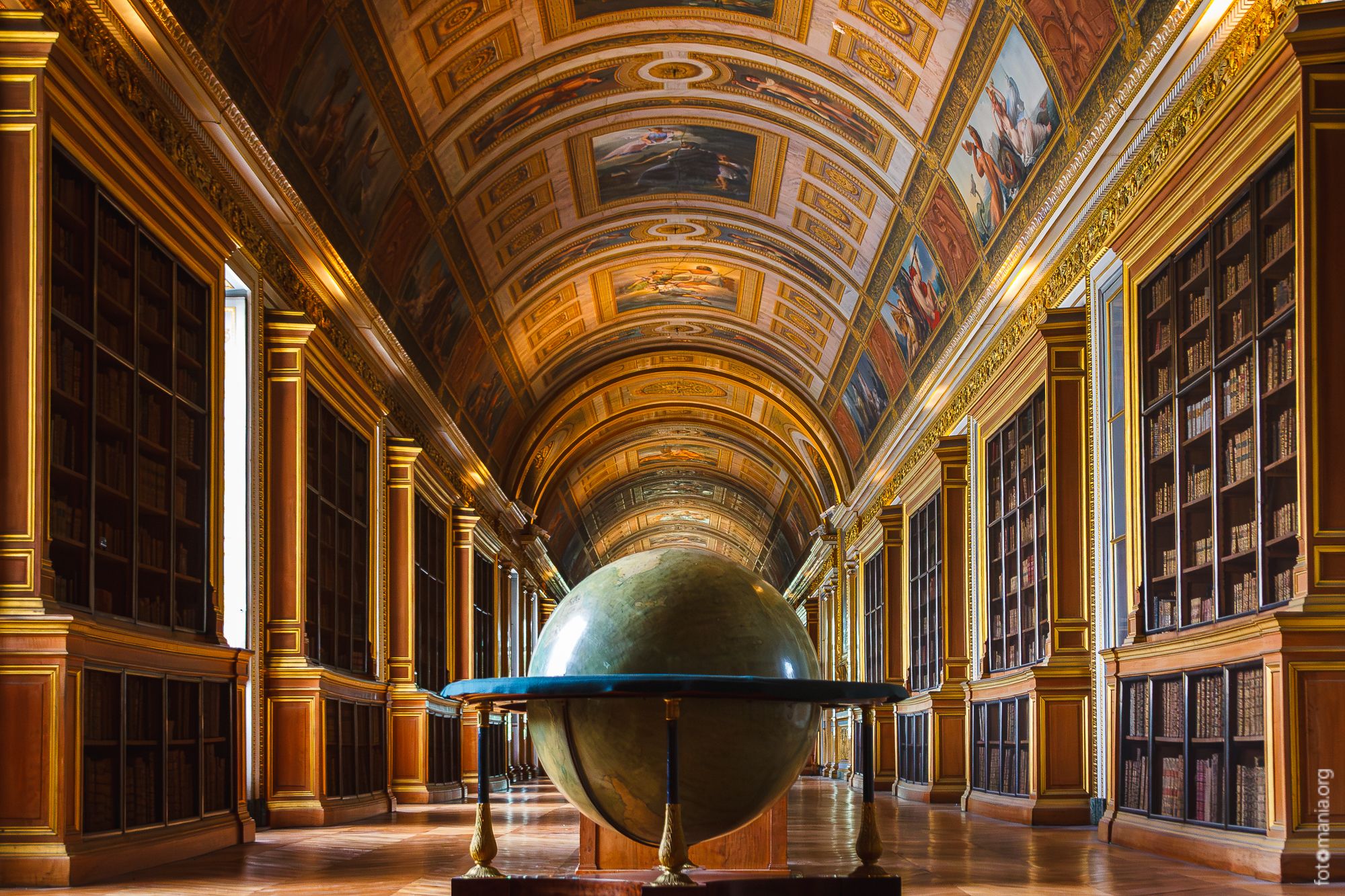 The Gallery of Diana, Château de Fontainebleau, France