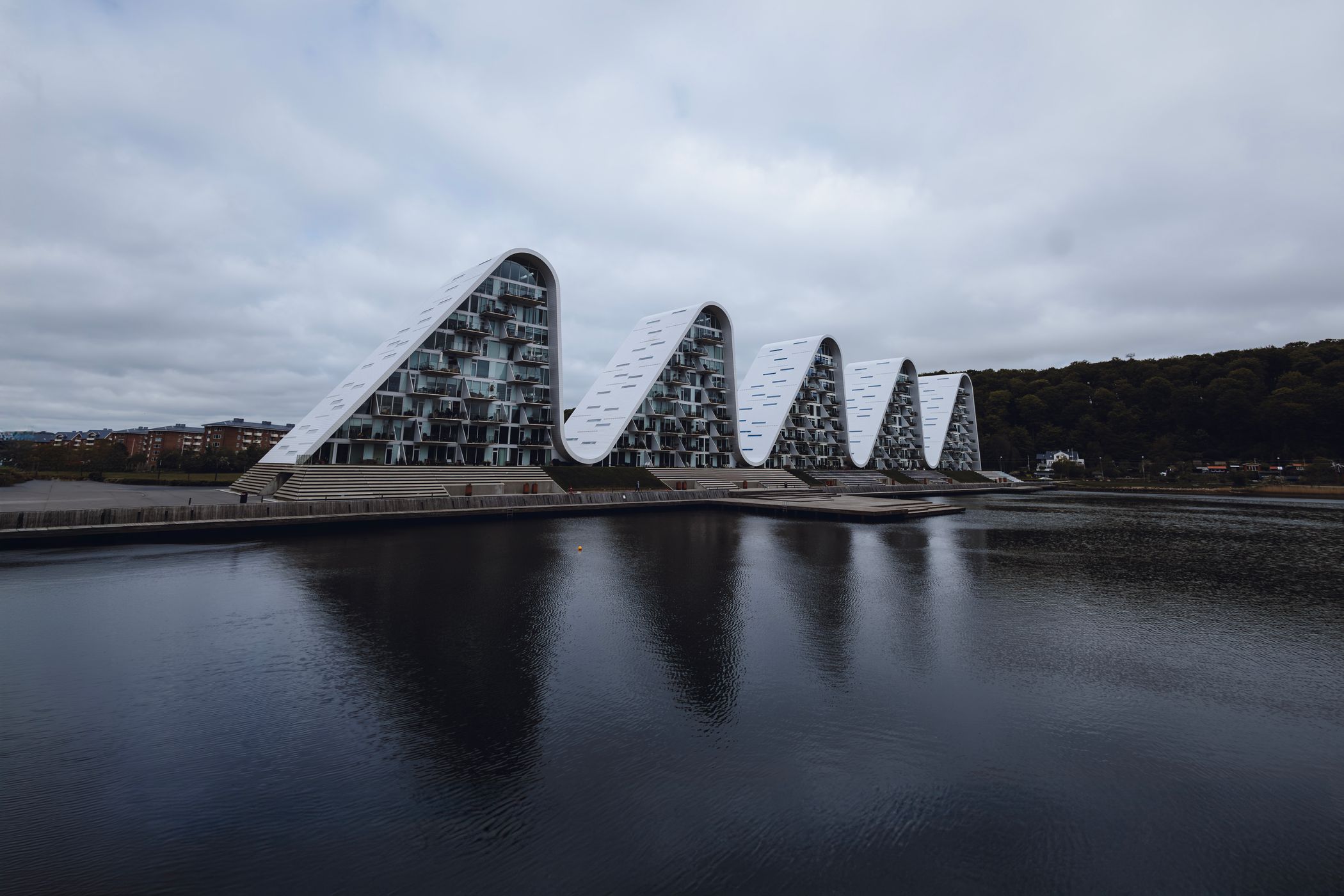 The Wave Apartments, Vejle, Denmark