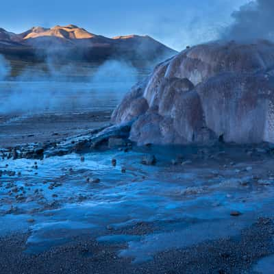 Thermal spring at El Tatio, Chile