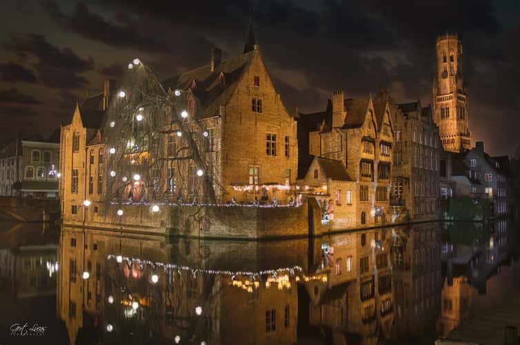Typical view of Bruges
