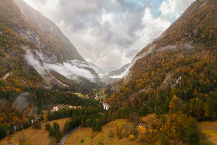Valley of Soča River