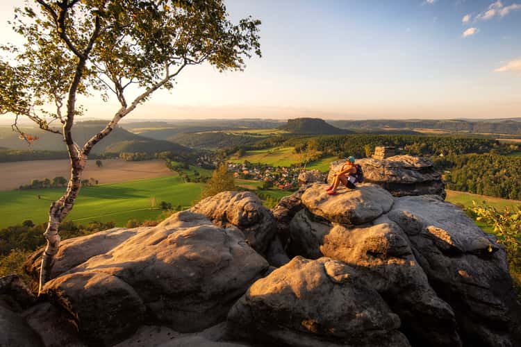 View from Pfaffenstein