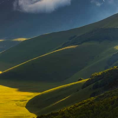 View from Rifugio Perugia in Sibillini NP, Italy