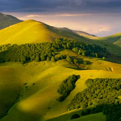 View from Rifugio Perugia in Sibillini NP, Italy