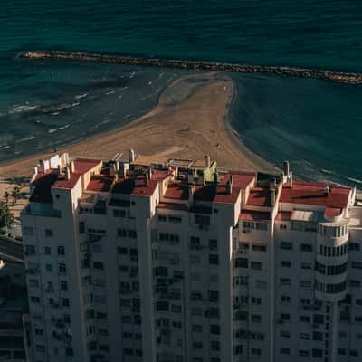 View from the Castillo de Santa Barbara, Alicante, Spain