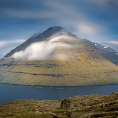 View of Kunoy, Faroe Islands