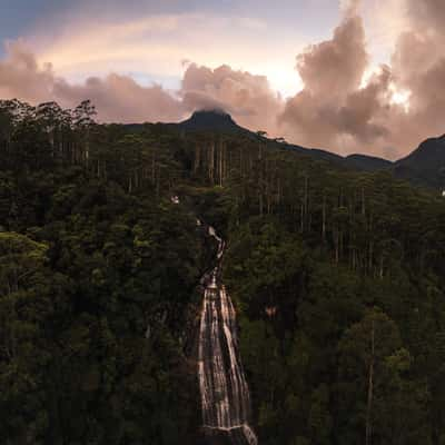 Waterfalls near Adams Peak, Sri Lanka