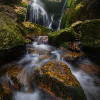 Waterfalls of Černý potok, Czech Republic