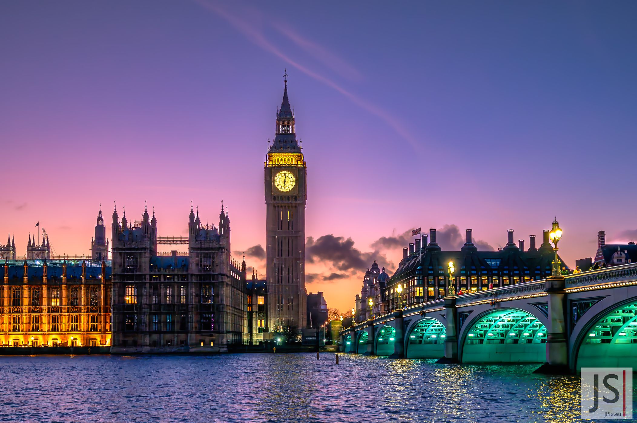 Westminster Bridge and Big Ben, London, United Kingdom