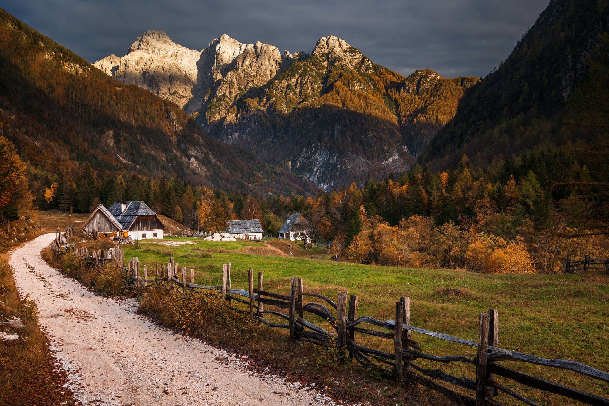 Zadnja trenta Valley, Slovenia