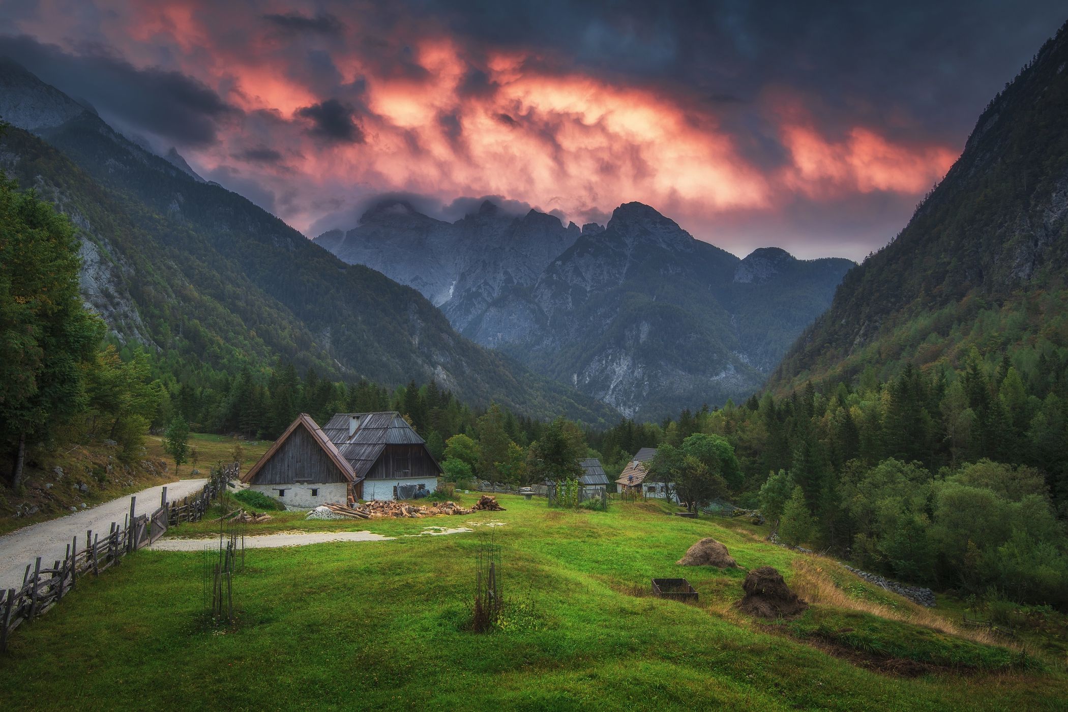 Zadnja trenta Valley, Slovenia