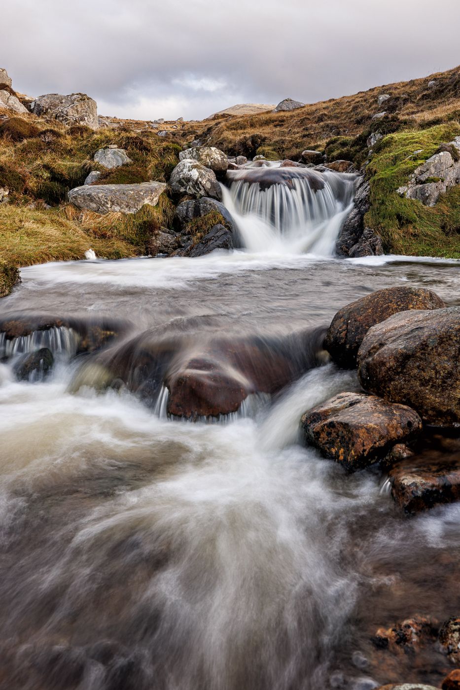 Abhainn Hotaroil waterfall, United Kingdom