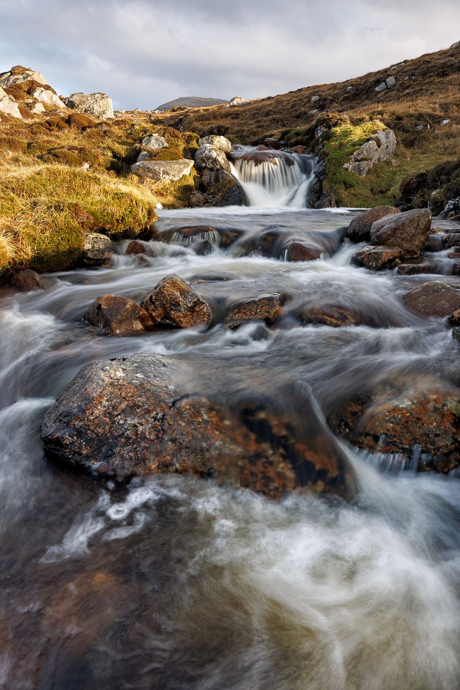 Abhainn Hotaroil waterfall, United Kingdom
