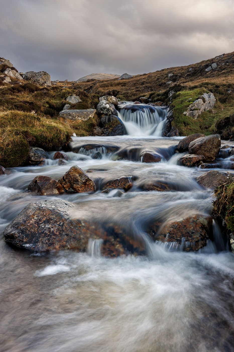 Abhainn Hotaroil waterfall, United Kingdom