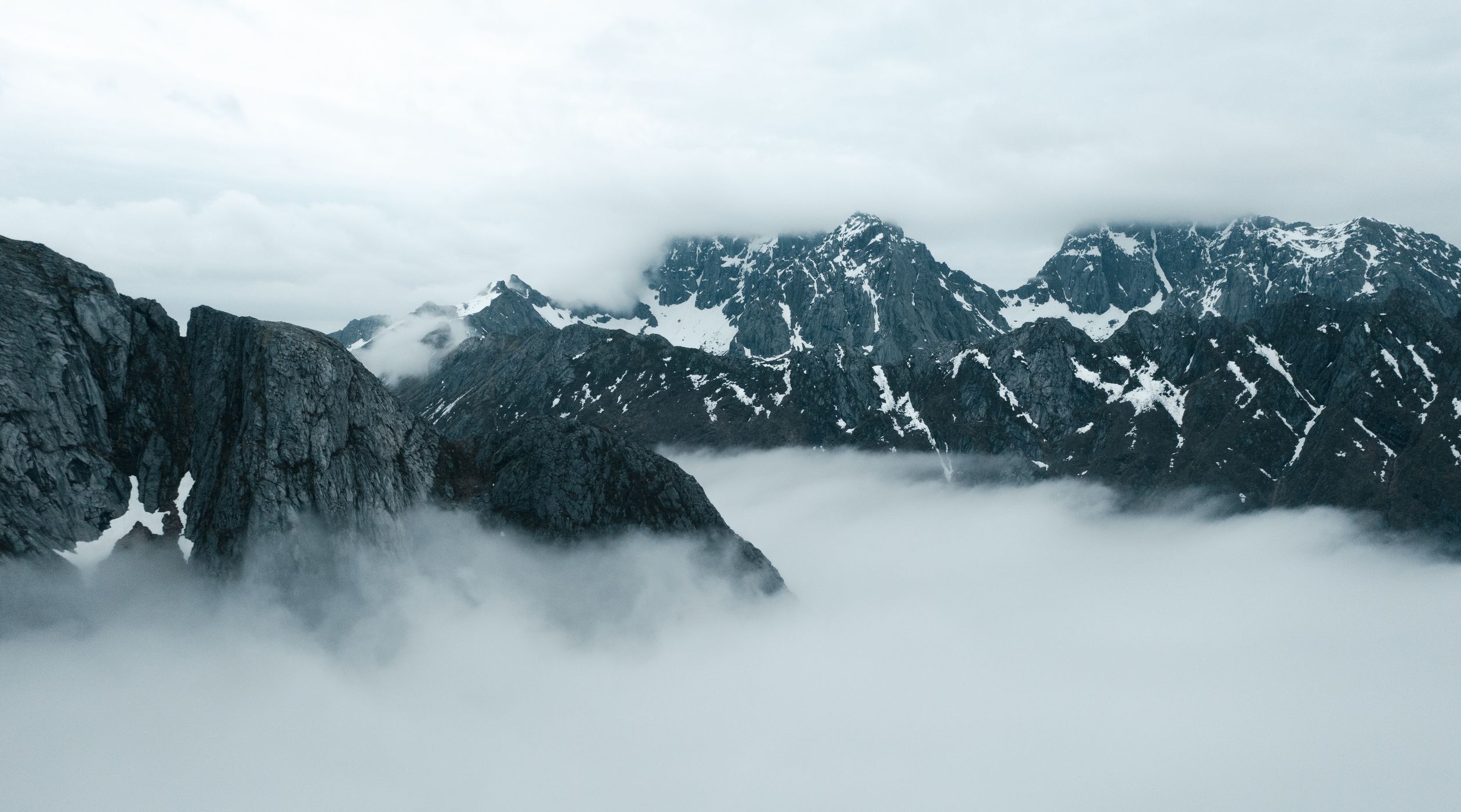 Above the Clouds at Rørvikstranda, Norway