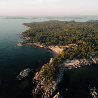 Aerial Views of Sandhamn, Sweden