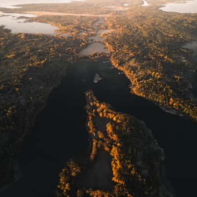 Aerial Views of West Utö, Sweden
