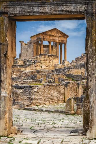 Ancient Site Of Thugga, Tunisia