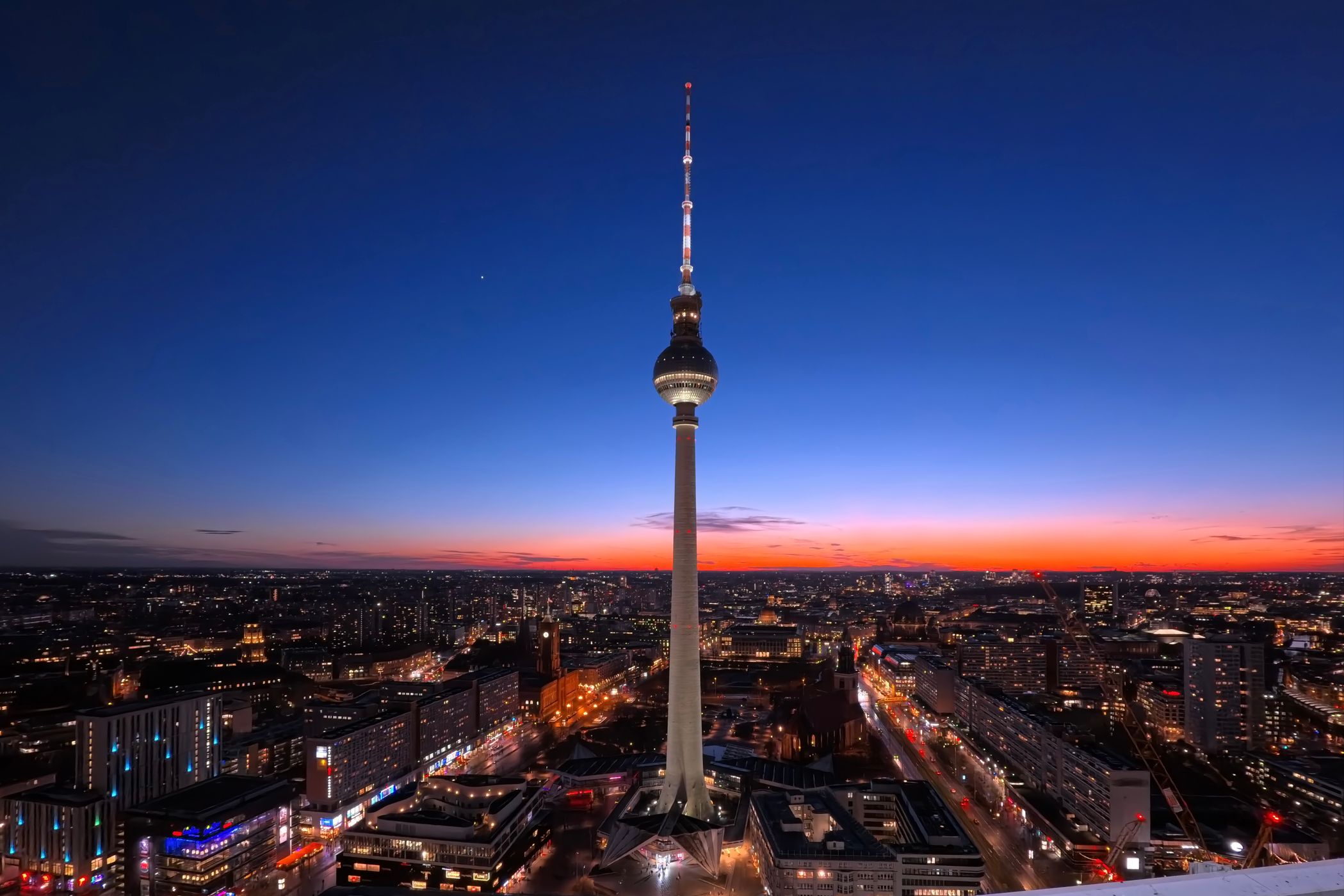 Berlin TV Tower, Park Inn Hotel, Germany