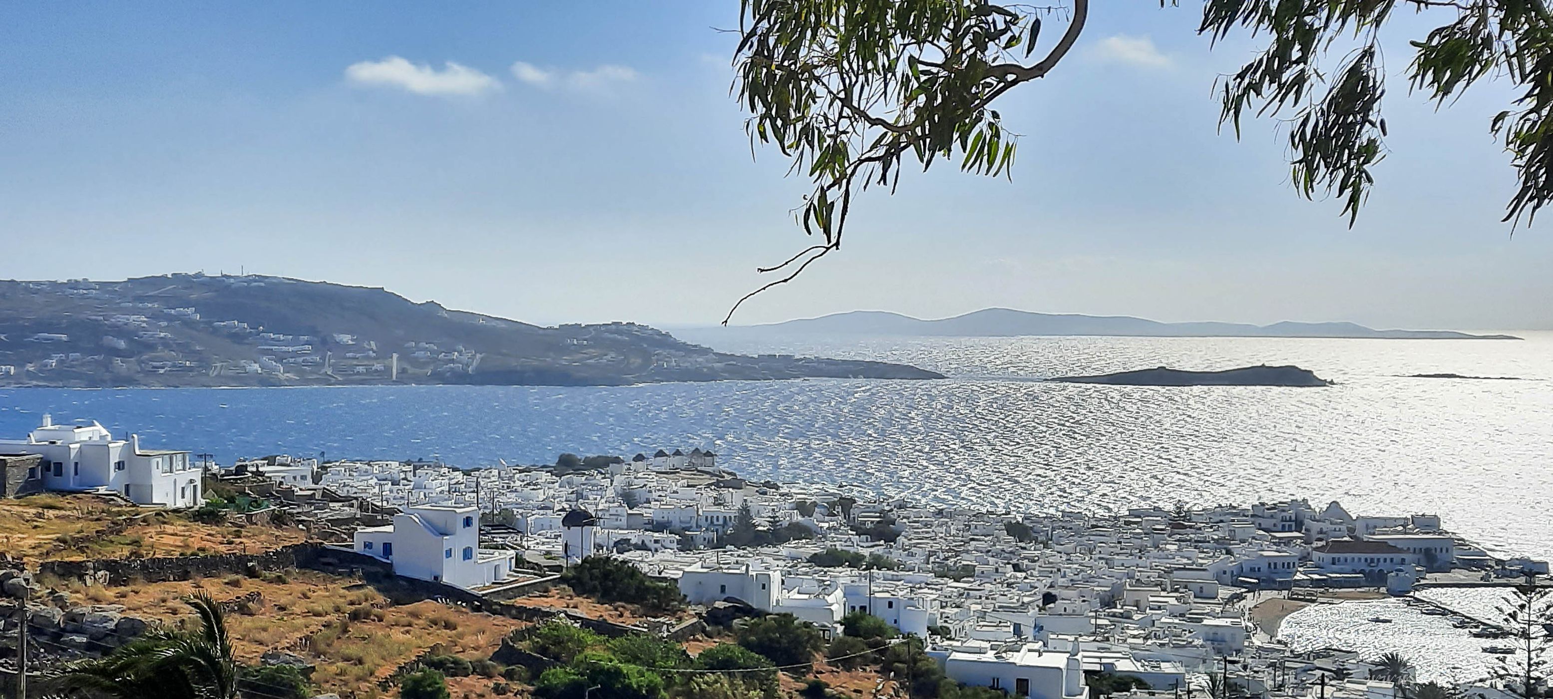 Blick auf Mykonos-Stadt, Greece