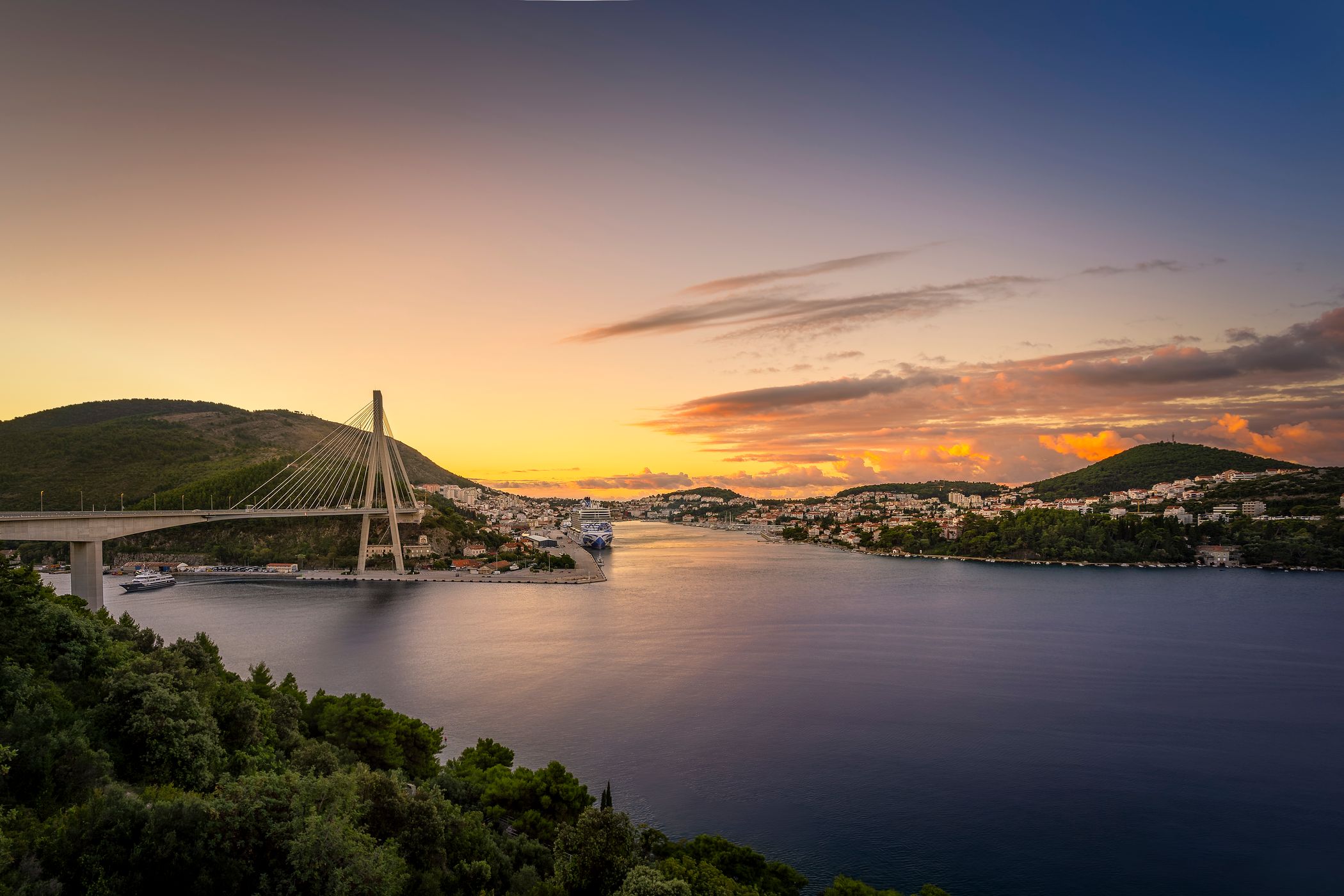 Brücke Franje Tudmana, Dubrovnik, Croatia