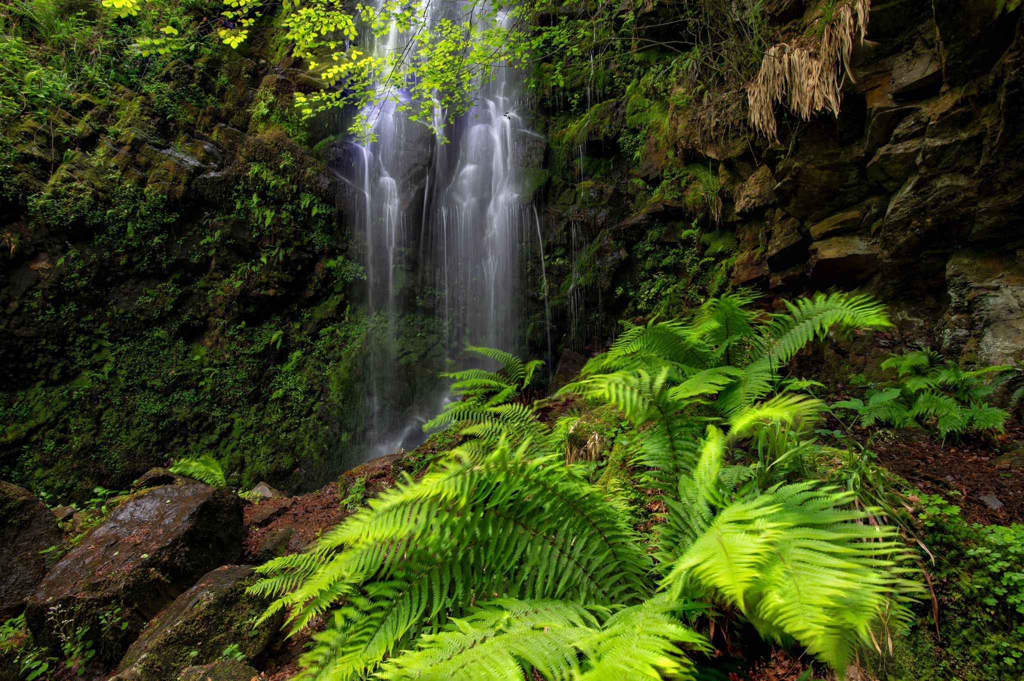 Cascada de Belaustegi, Spain