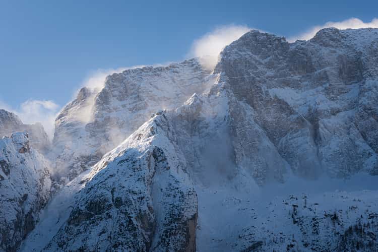 Chilling morning in Val Saisera