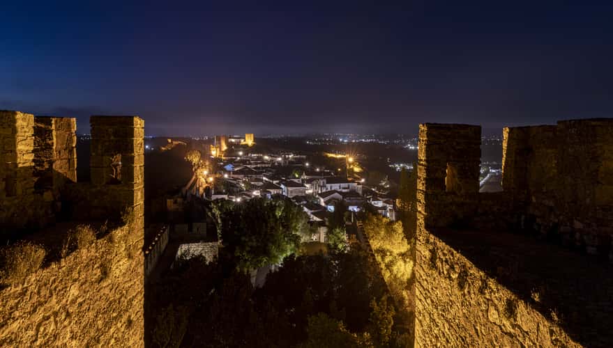 City walls of Obidos