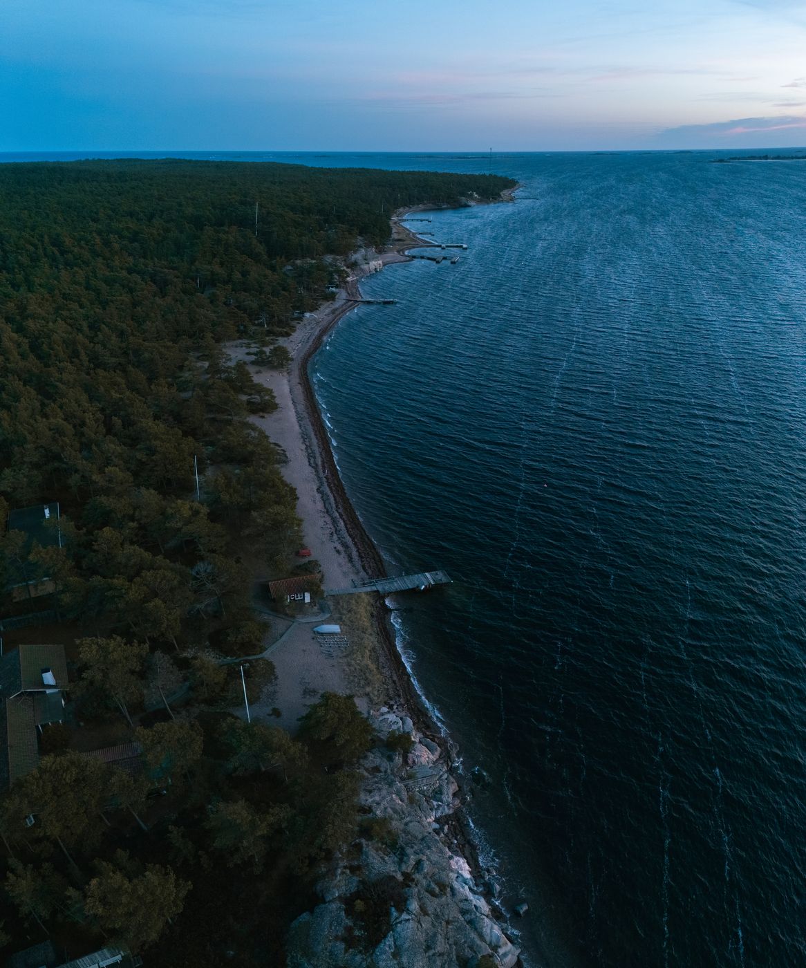 Coastal Views of Sandhamn, Sweden