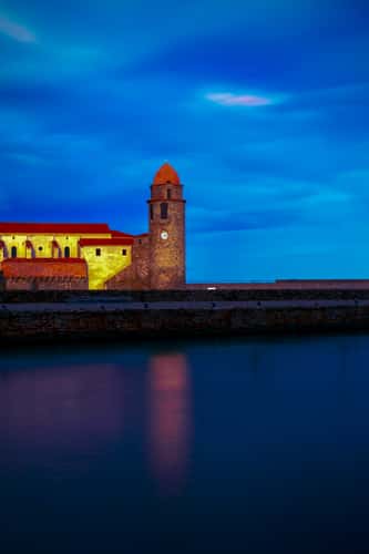 Collioure in winter