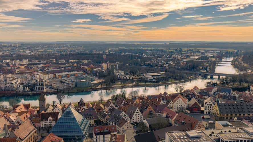 Danube from Ulm Minster