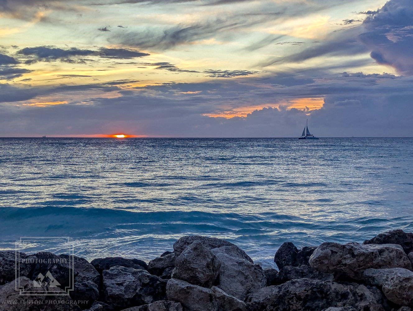 Divi Beach view on Aruba, Aruba