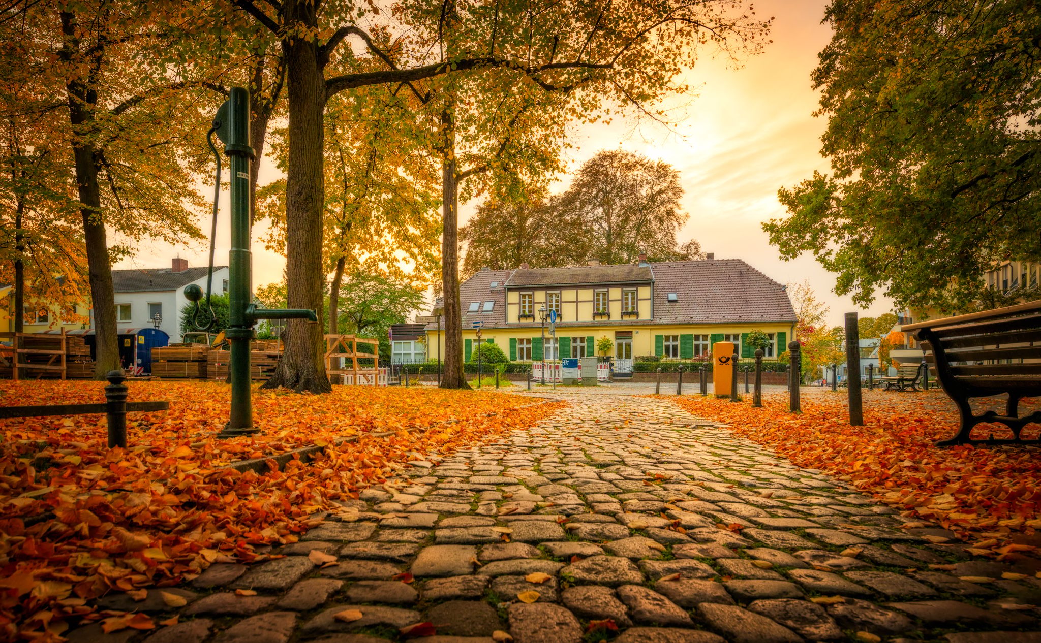 Dorfkern Tegel, Germany