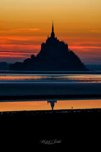 Game of light and shadow, Baie du Mont Saint-Michel
