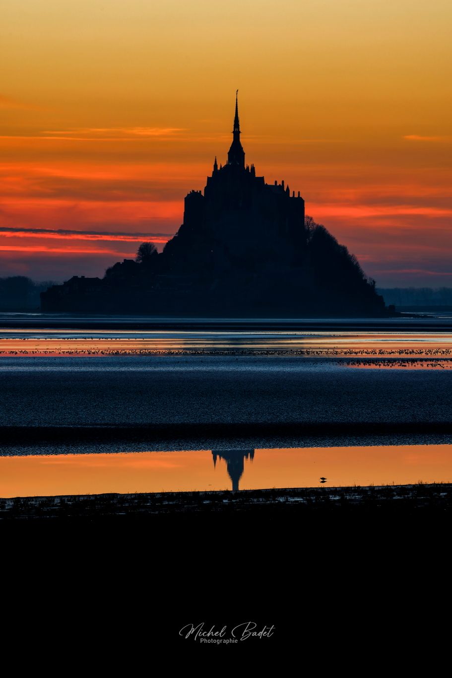 Game of light and shadow, Baie du Mont Saint-Michel, France