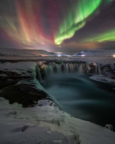 Goðafoss, South side view