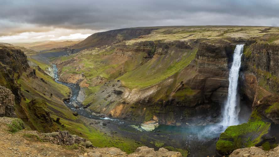 Haifoss waterfall