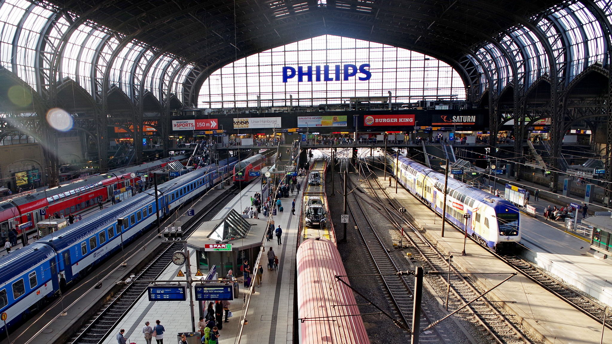 Hamburg Central Station, Germany