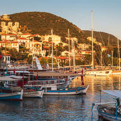 Harbor of Kaş, Turkey, Turkey (Türkiye)