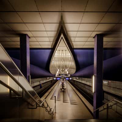 Hasenbergl U-bahn, Munich, Germany