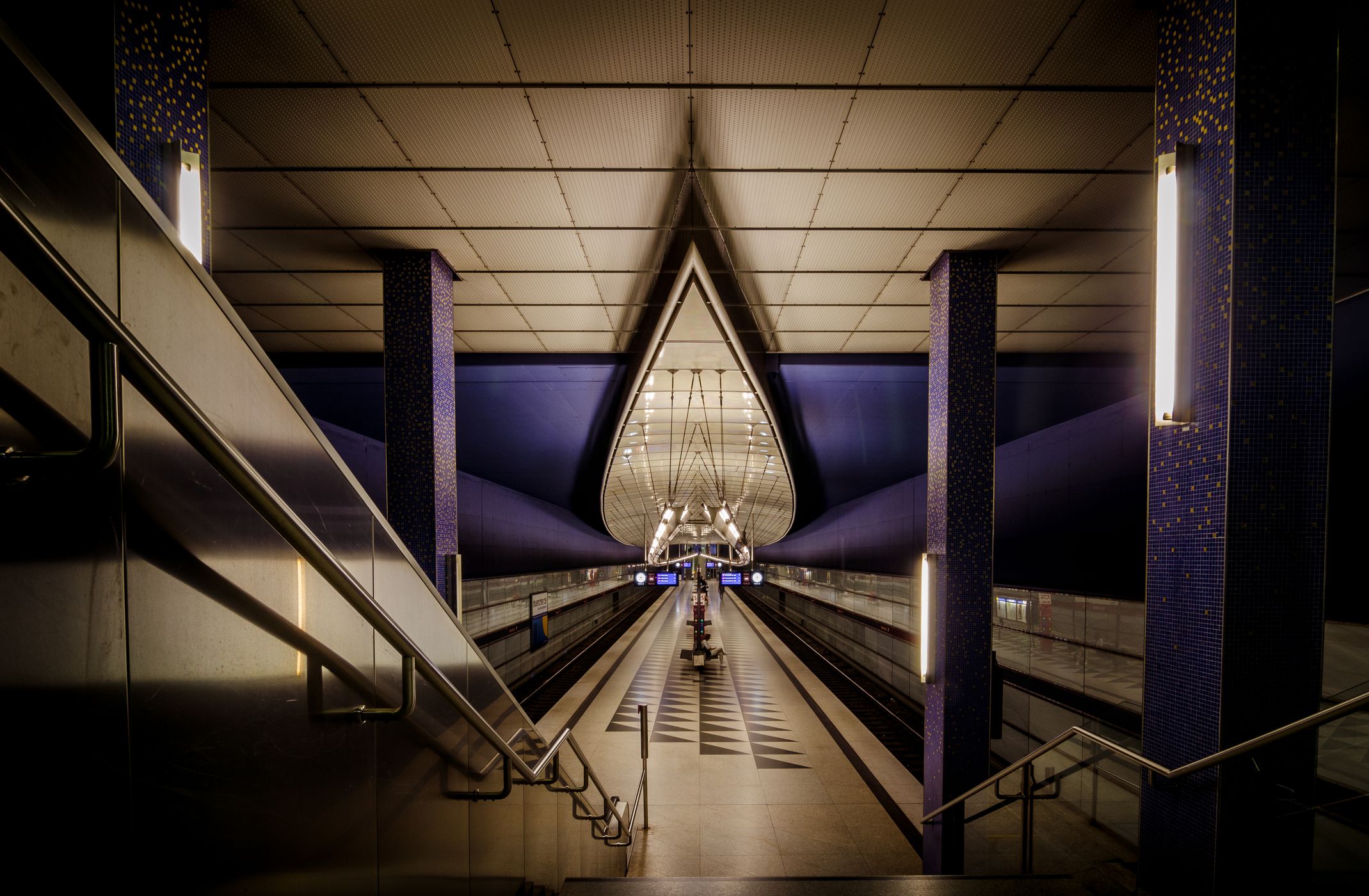 Hasenbergl U-bahn, Munich, Germany
