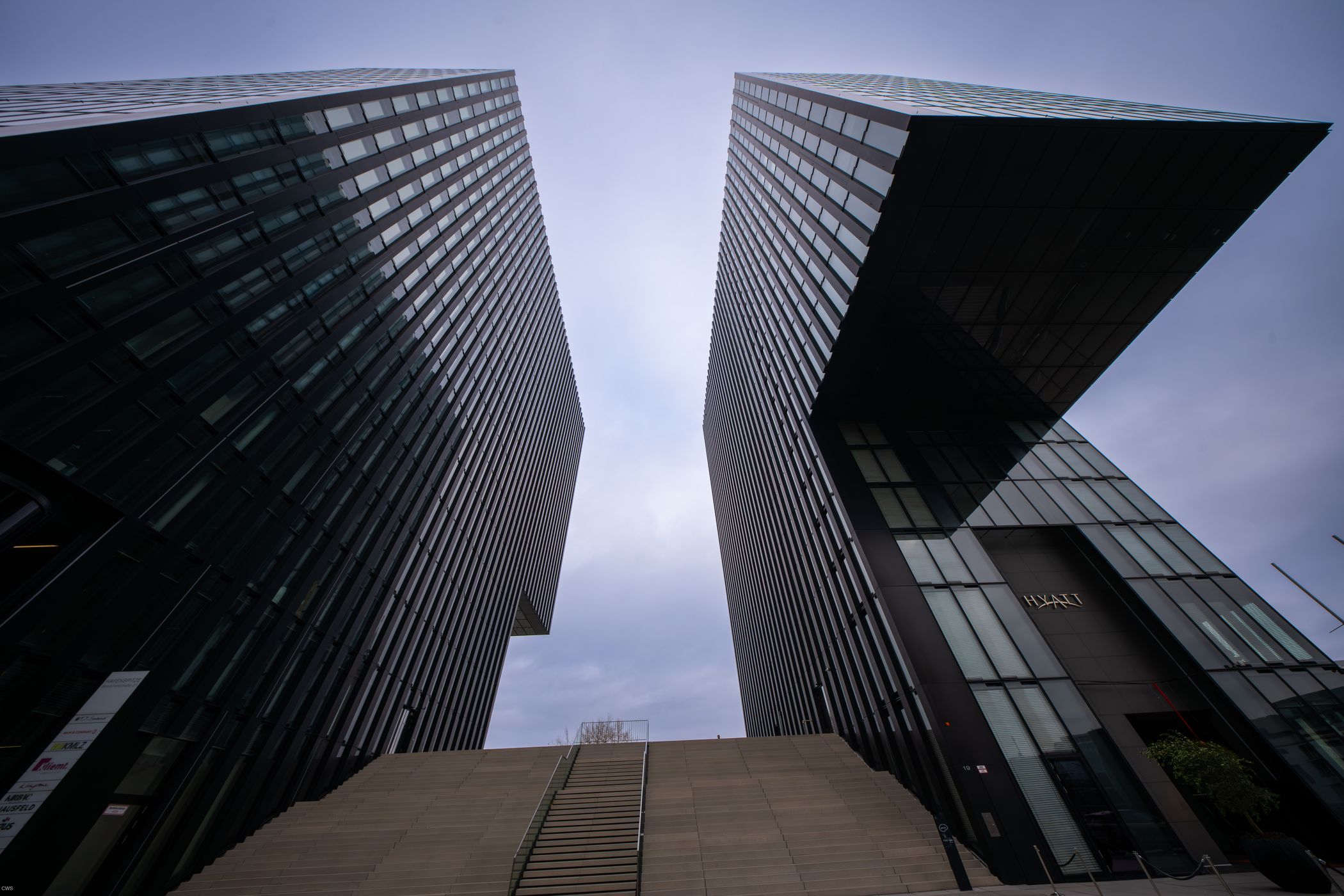 Hyatt Hotel, Media Harbour, Düsseldorf, Germany