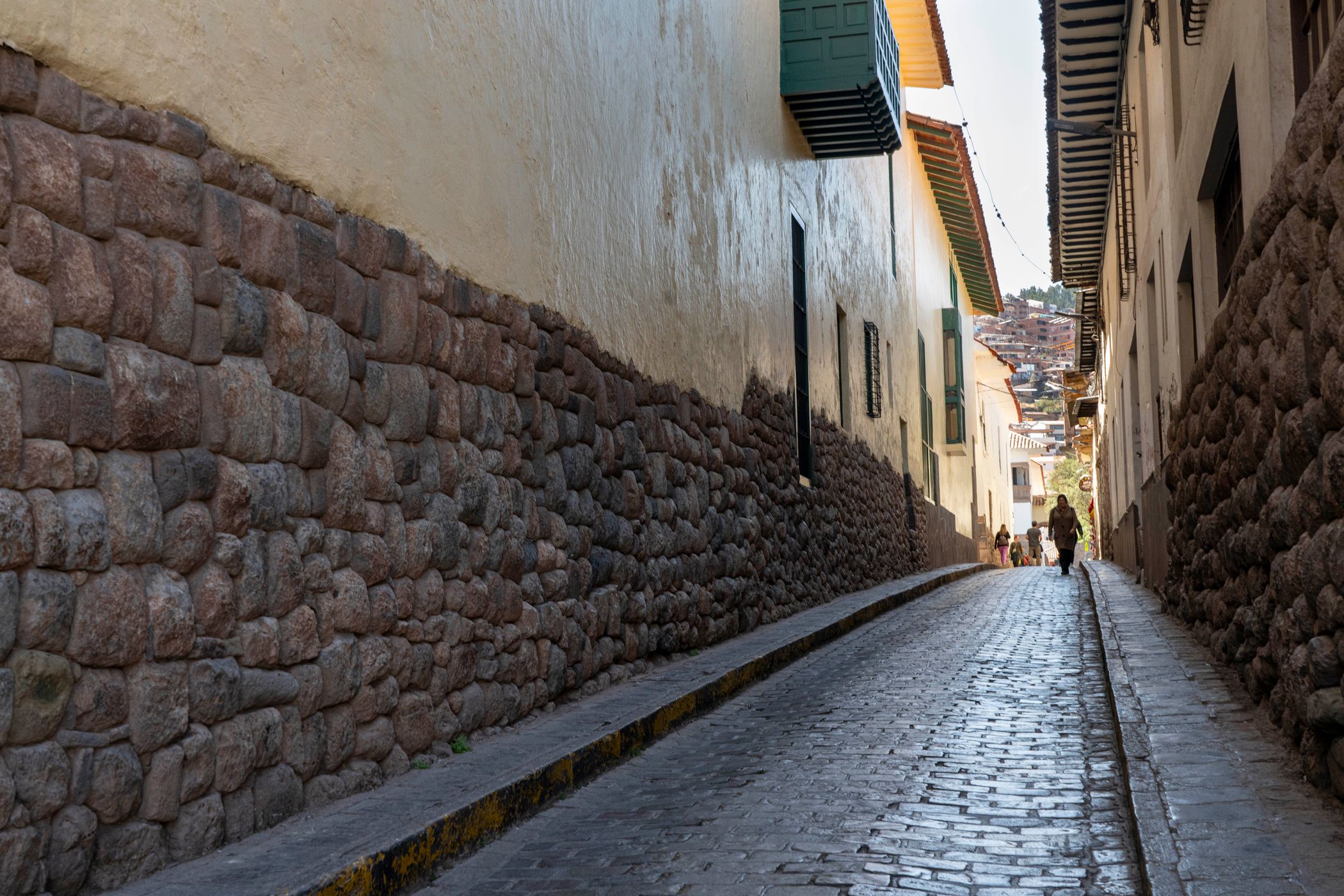 Inca street, Peru
