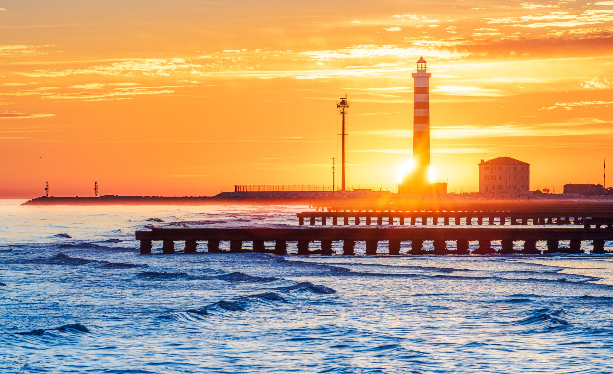Jesolo sunset, Italy