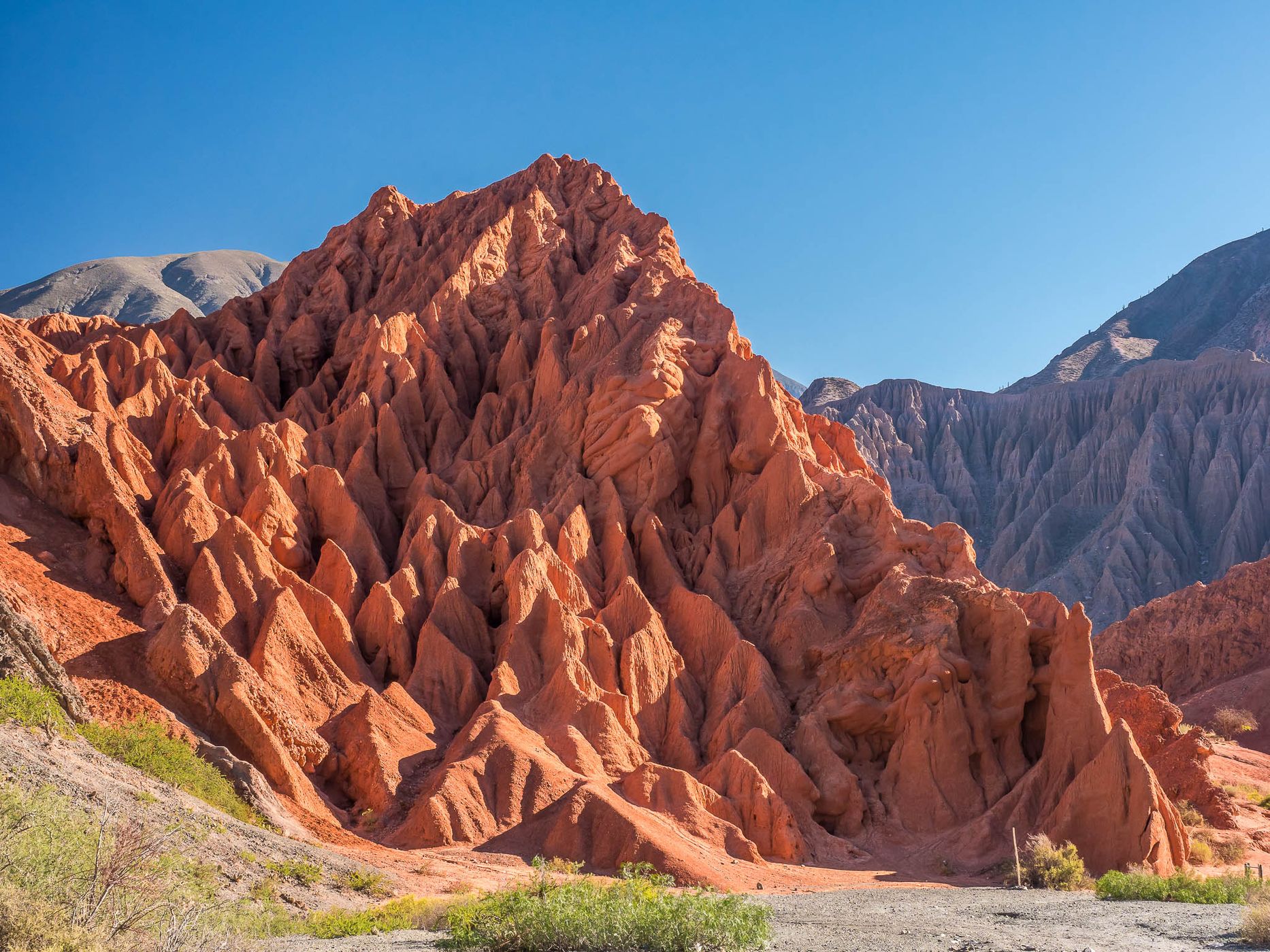 just West of Purmamarca, Argentina