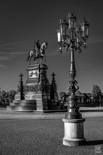 König Johann Memorial, Dresden
