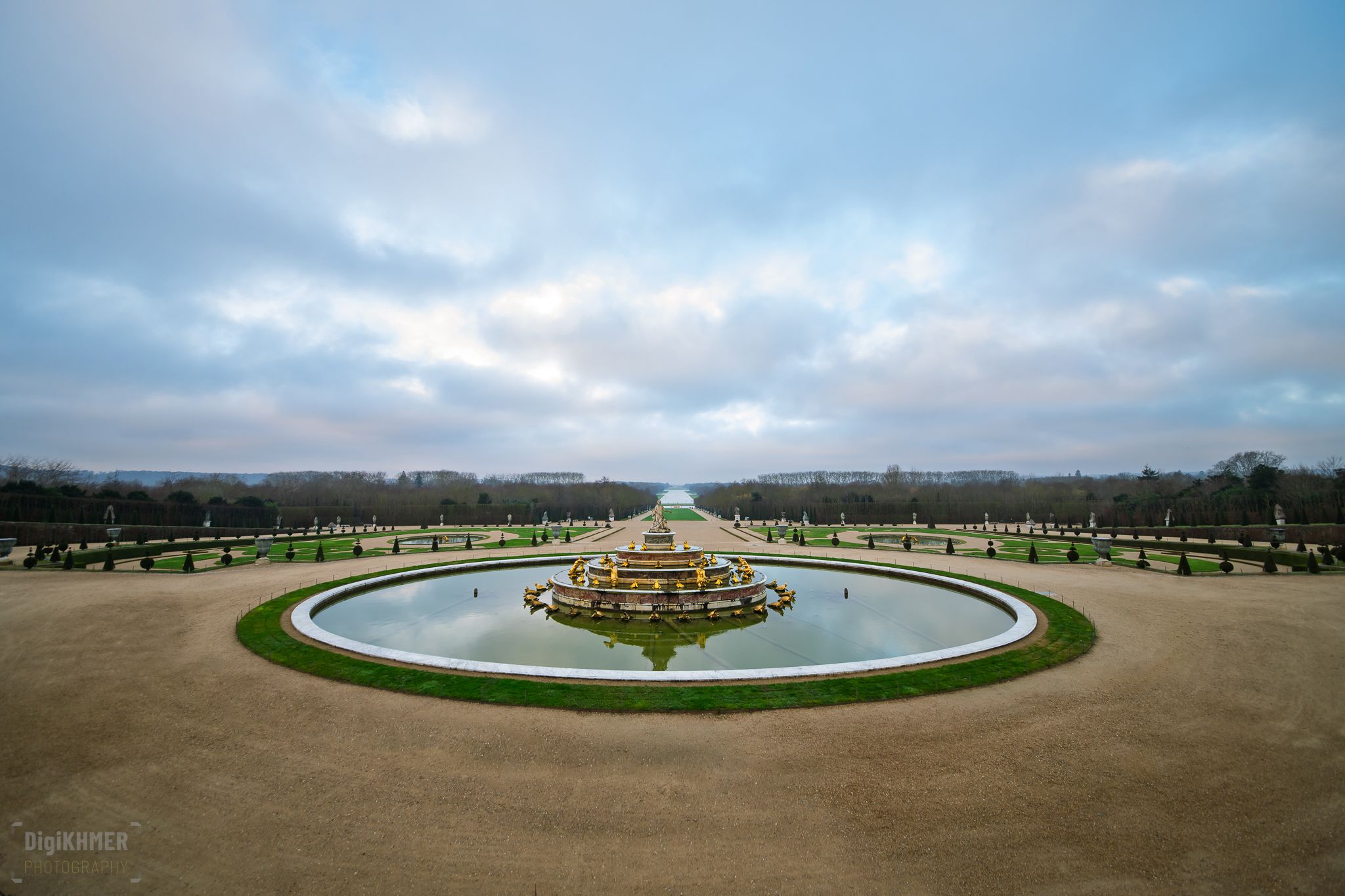 Latona's Pool and Parterre Fountain, Palace of Versailles, France