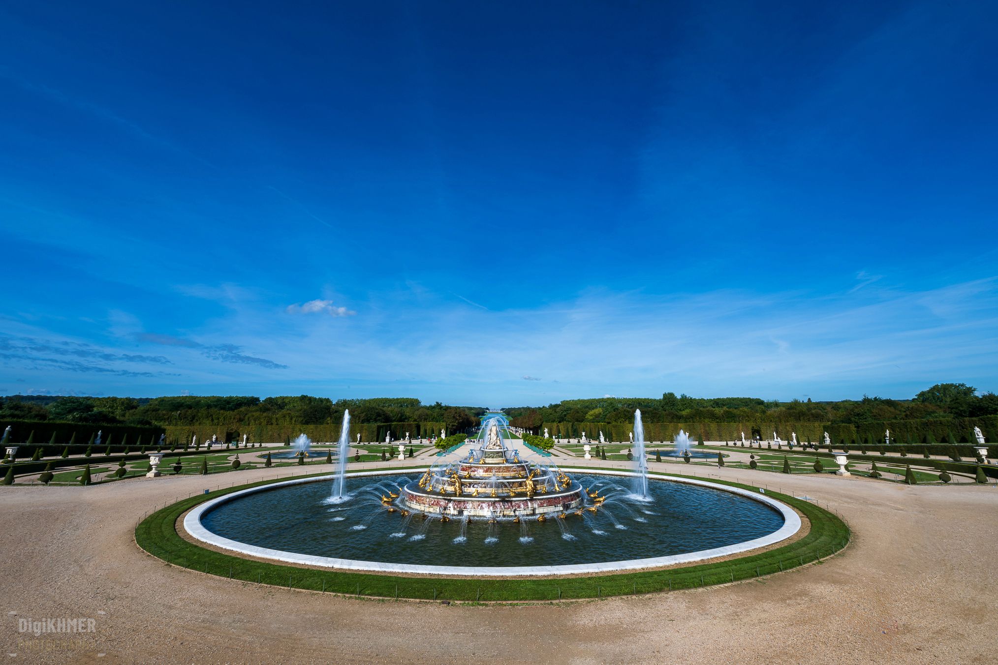 Latona's Pool and Parterre Fountain, Palace of Versailles, France