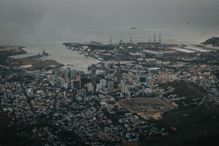 Le Pouce peak, Port Louis